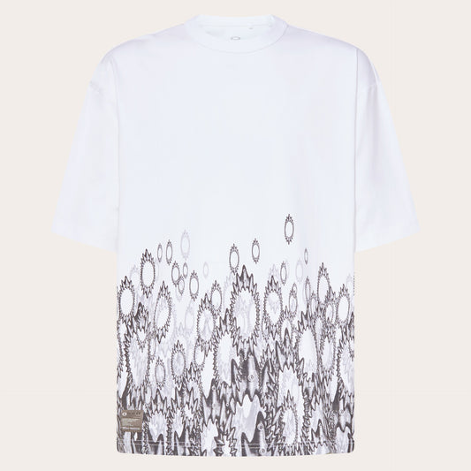 OAKLEY FGL OVERSPRAY TEE 6.0 WHITE PRINT F0A408800