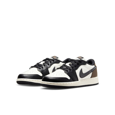 Grade School Air Jordan 1 Low OG "Mocha" SAIL/BLACK-DARK MOCHA CZ0858-102