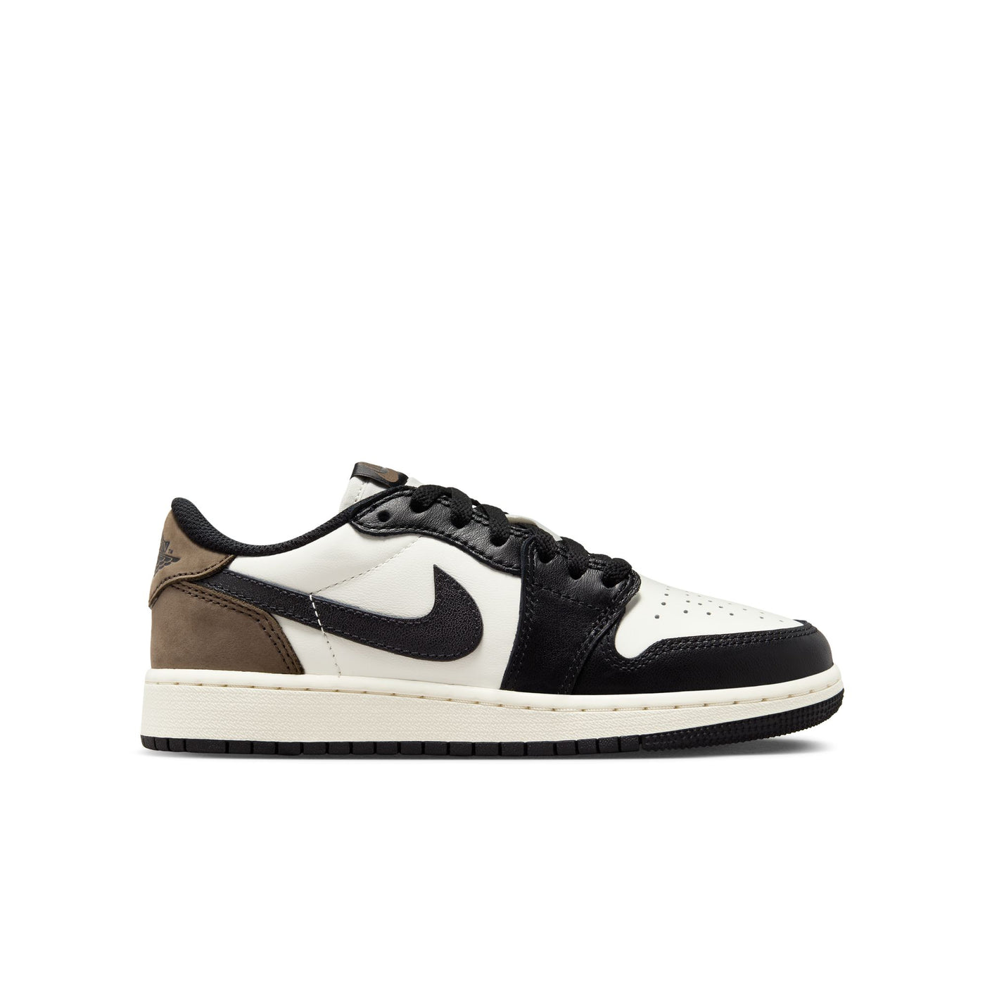 Grade School Air Jordan 1 Low OG "Mocha" SAIL/BLACK-DARK MOCHA CZ0858-102