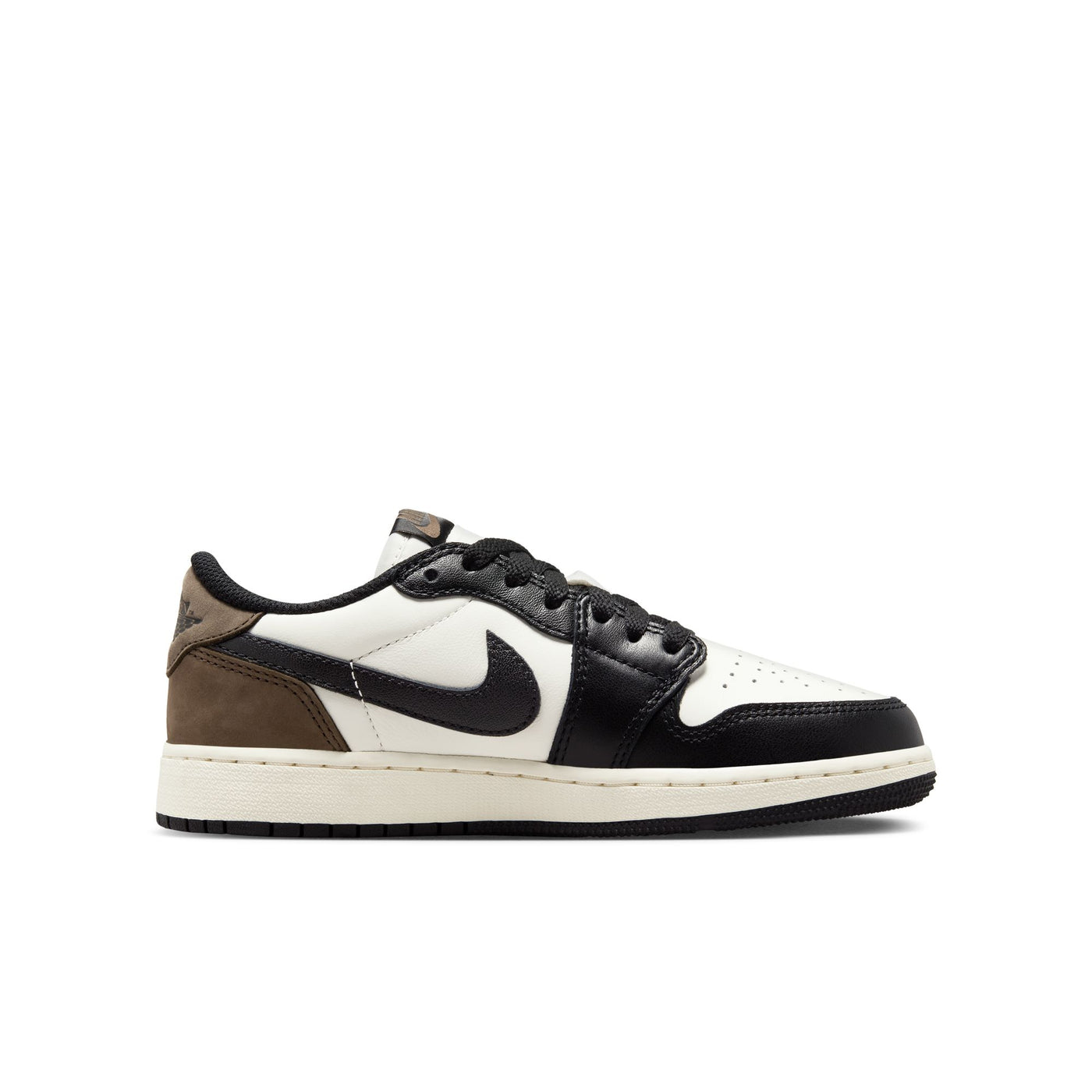 Grade School Air Jordan 1 Low OG "Mocha" SAIL/BLACK-DARK MOCHA CZ0858-102