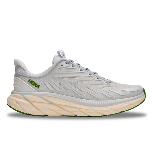HOKA Clifton UTL Color: Cosmic Grey / Cilantro Style: 1186950-CCLN
