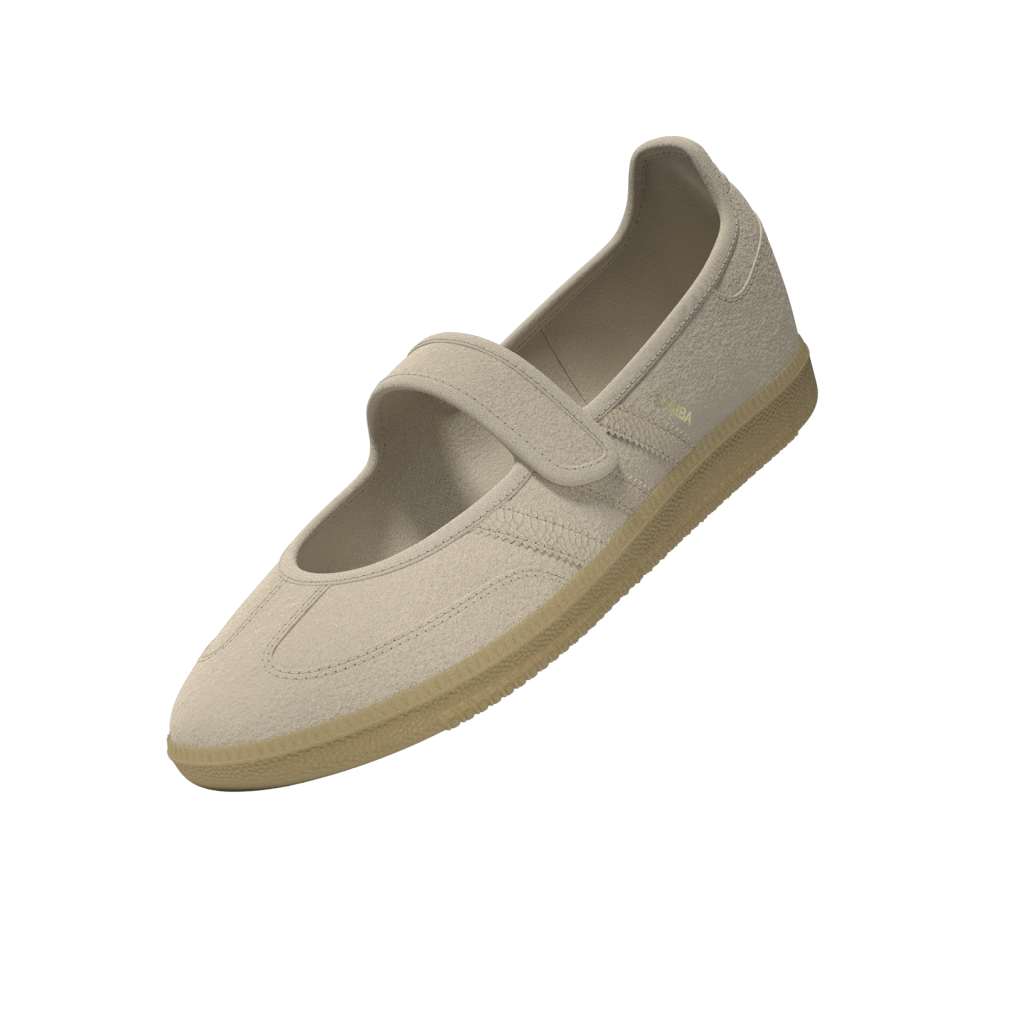 adidas Samba Jane Shoes Color: SANSTR/SANSTR/GOLDMT Style: HQ9496