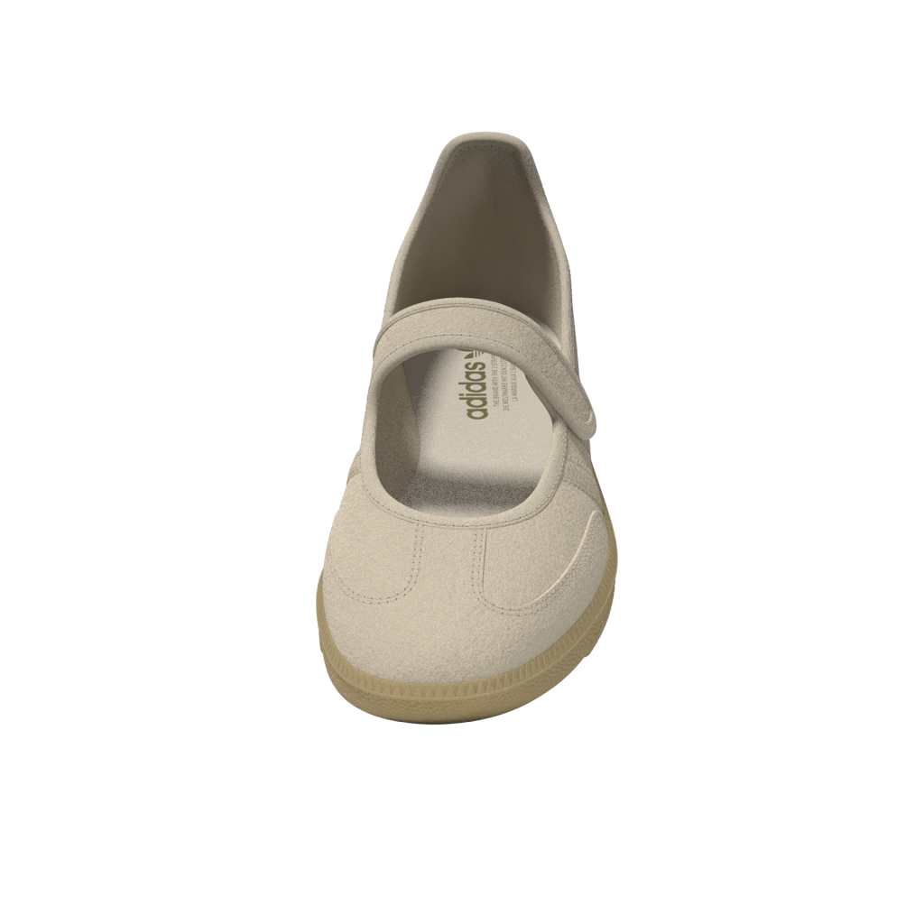 adidas Samba Jane Shoes Color: SANSTR/SANSTR/GOLDMT Style: HQ9496