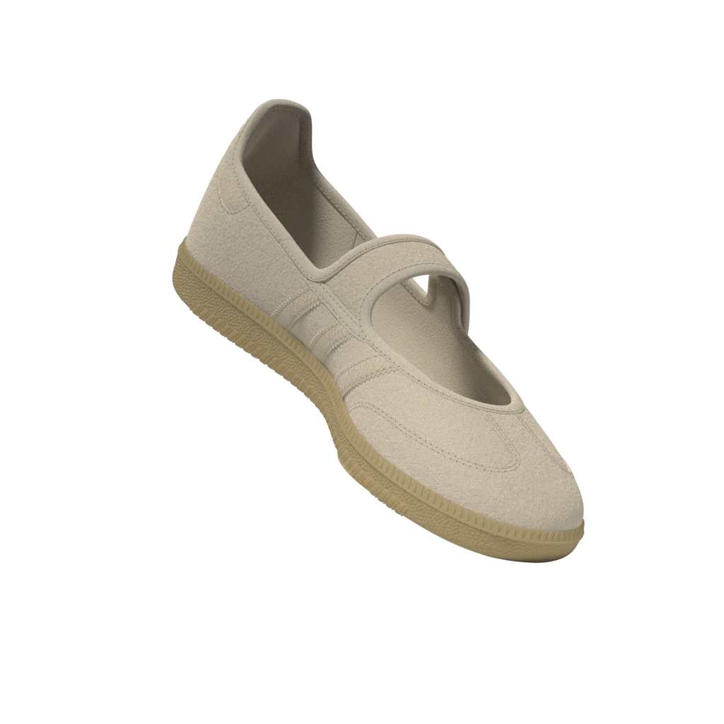 adidas Samba Jane Shoes Color: SANSTR/SANSTR/GOLDMT Style: HQ9496