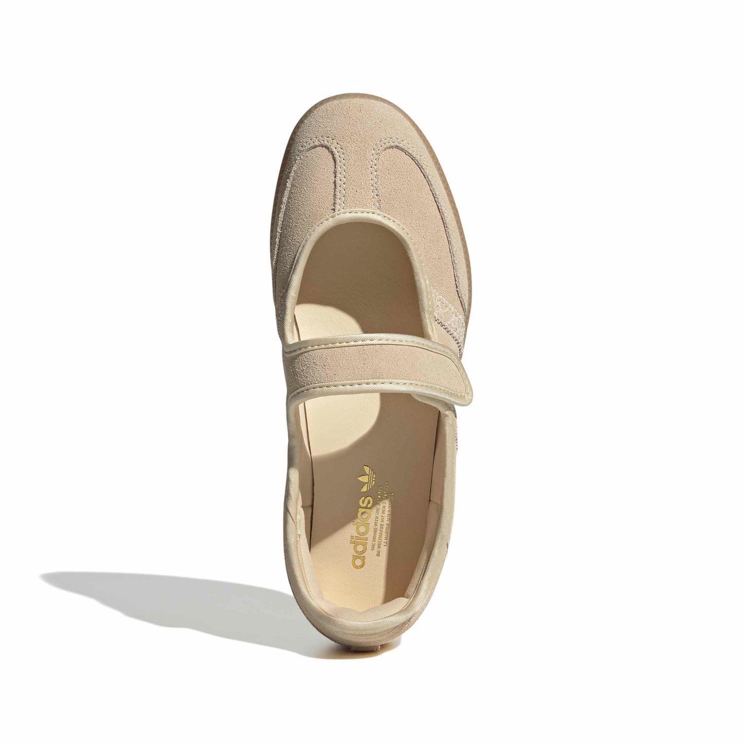 adidas Samba Jane Shoes Color: SANSTR/SANSTR/GOLDMT Style: HQ9496