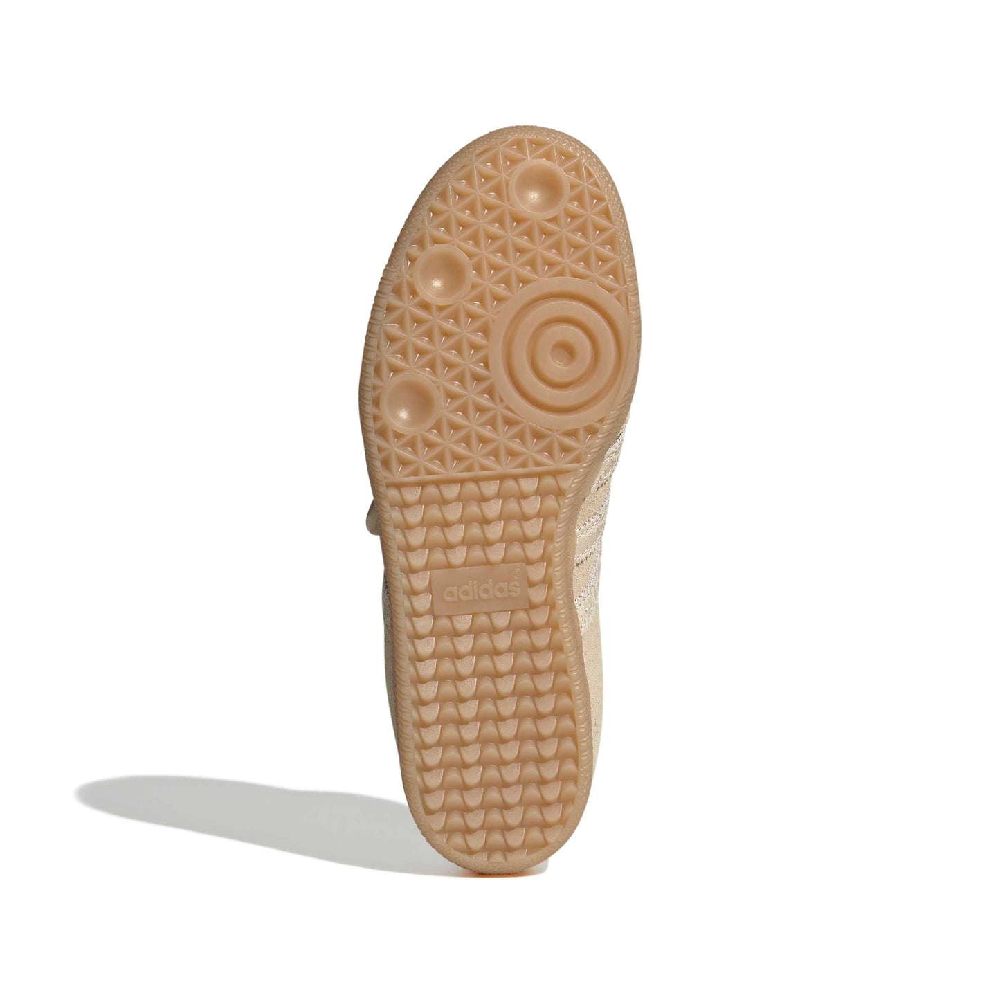 adidas Samba Jane Shoes Color: SANSTR/SANSTR/GOLDMT Style: HQ9496