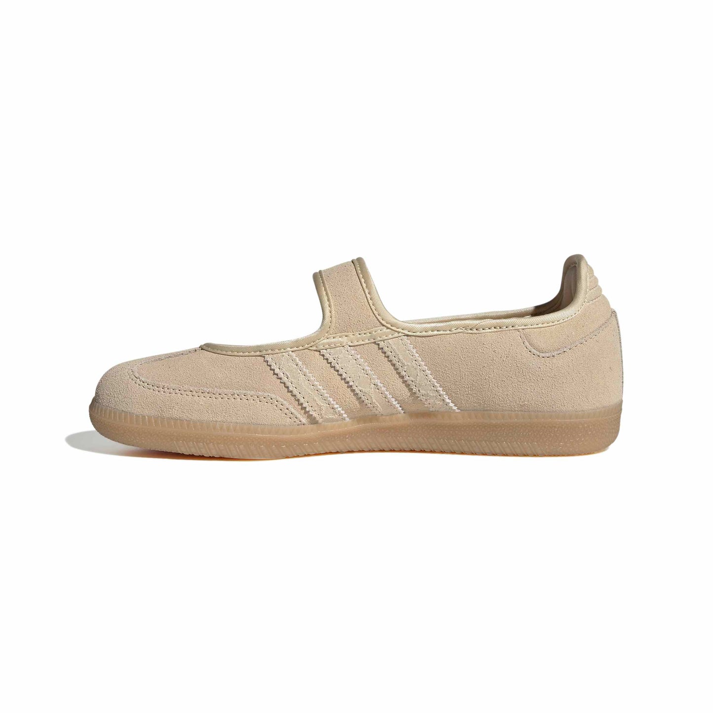 adidas Samba Jane Shoes Color: SANSTR/SANSTR/GOLDMT Style: HQ9496