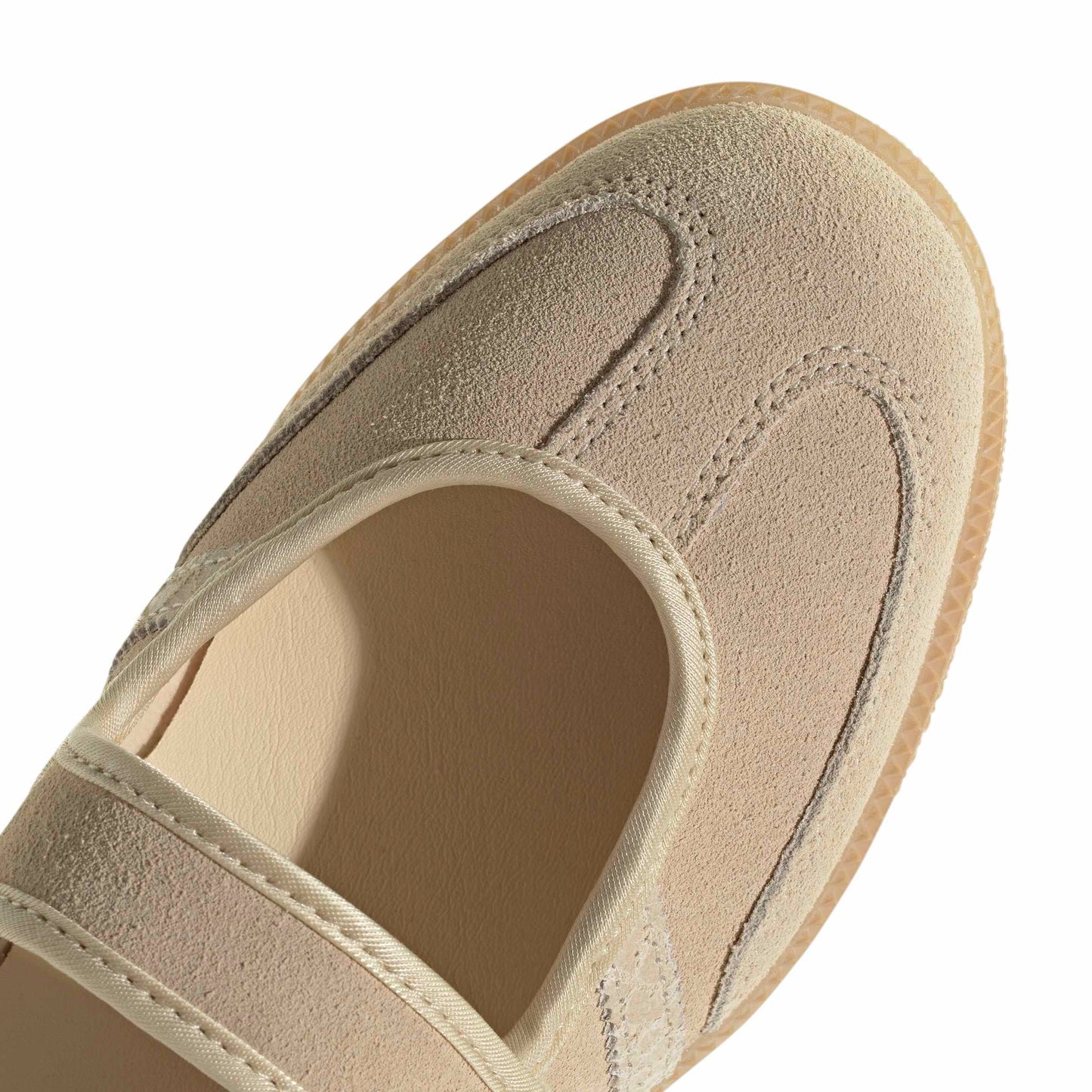 adidas Samba Jane Shoes Color: SANSTR/SANSTR/GOLDMT Style: HQ9496