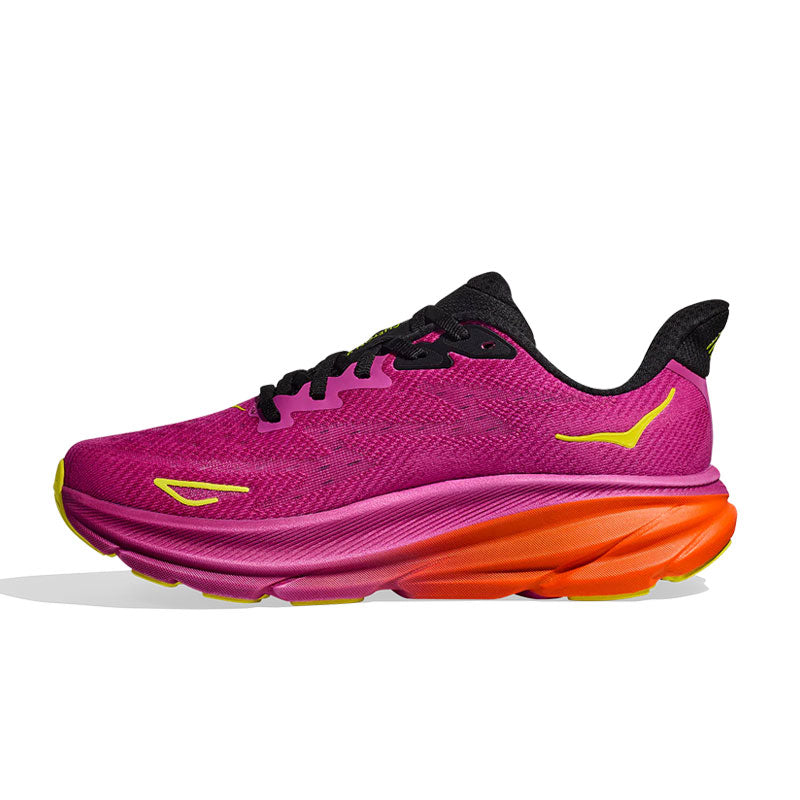 Hoka One One Clifton 9 Fuchsia Black 1127895/FCK