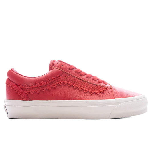 Vans Premium Old Skool Shoe Racing Red VN000VB3IZQ1