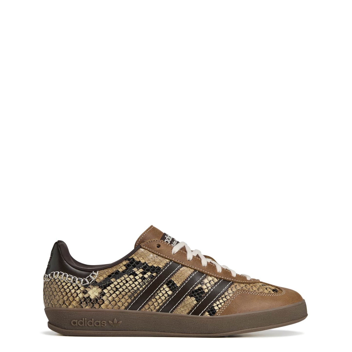 adidas WB Gazelle Snake Mens Shoes Color: Super Color/Dark Brown/Cloud White Style: KK3641