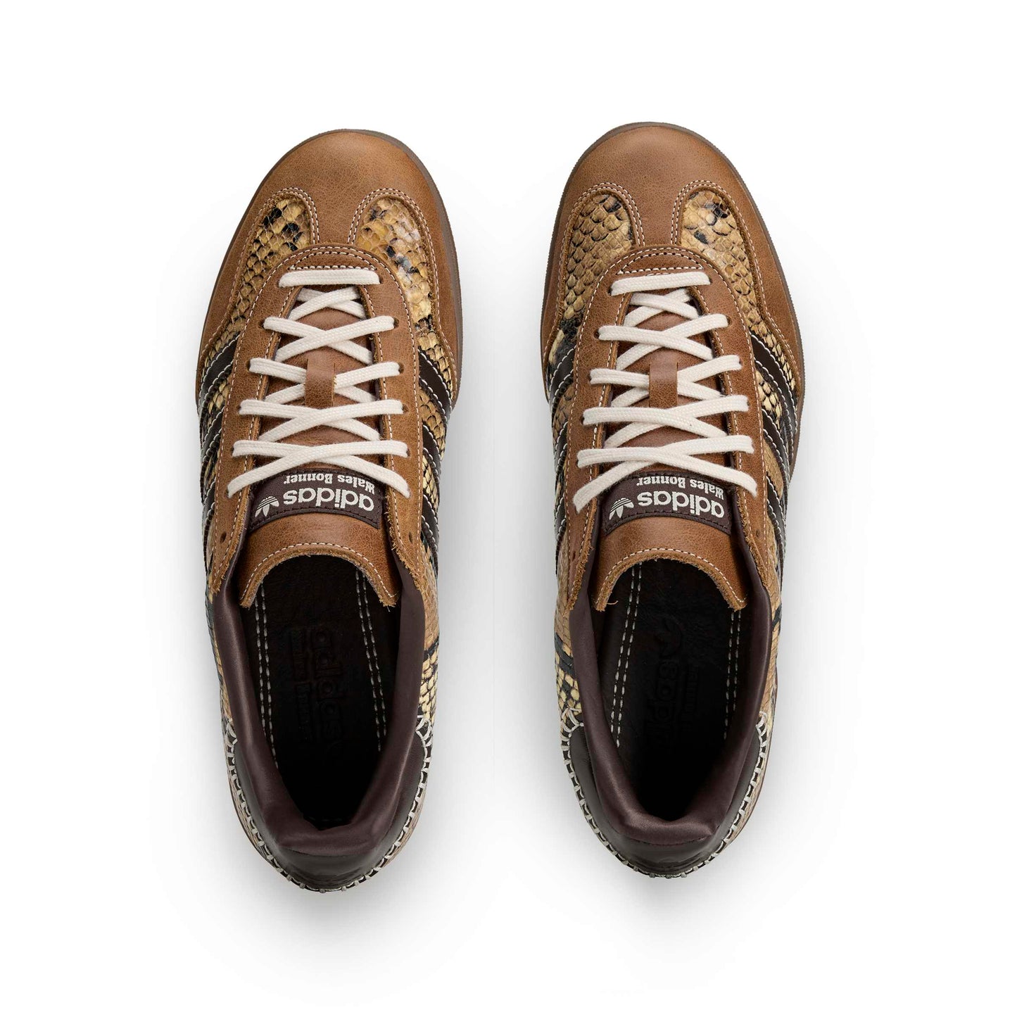 adidas WB Gazelle Snake Mens Shoes Color: Super Color/Dark Brown/Cloud White Style: KK3641