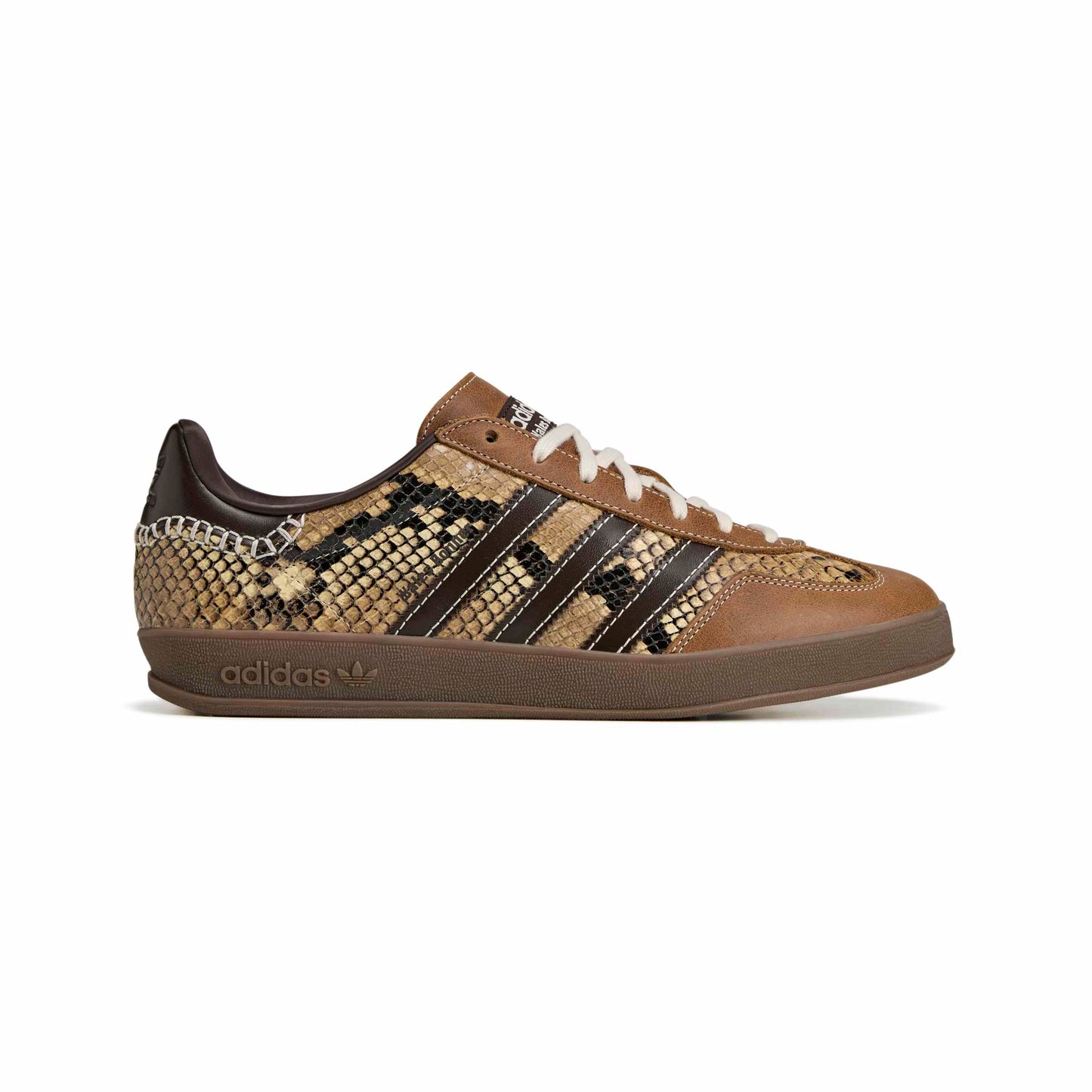 adidas WB Gazelle Snake Mens Shoes Color: Super Color/Dark Brown/Cloud White Style: KK3641