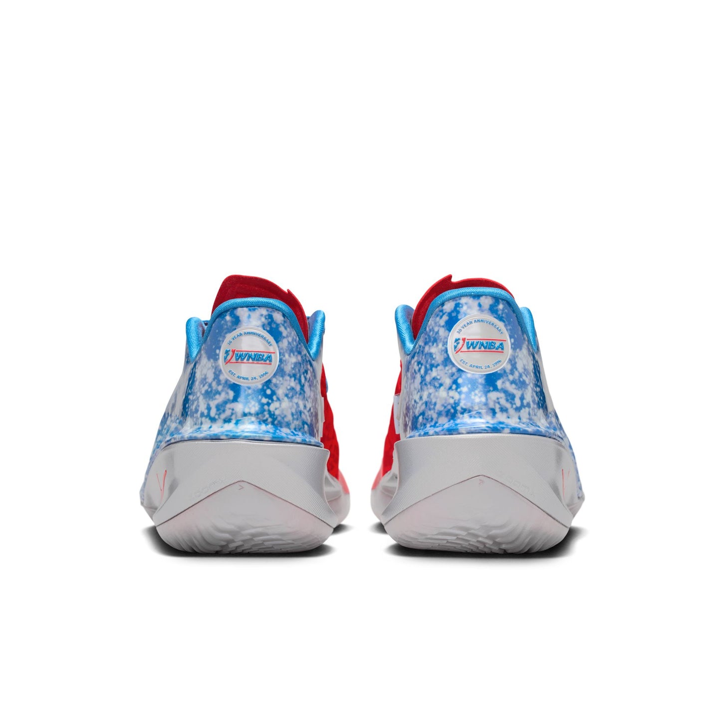 Nike G.T. Cut 4 "WNBA 30th" Color: LT PHOTO BLUE/ACTION RED-METALLIC SILVER Style: II7530-400