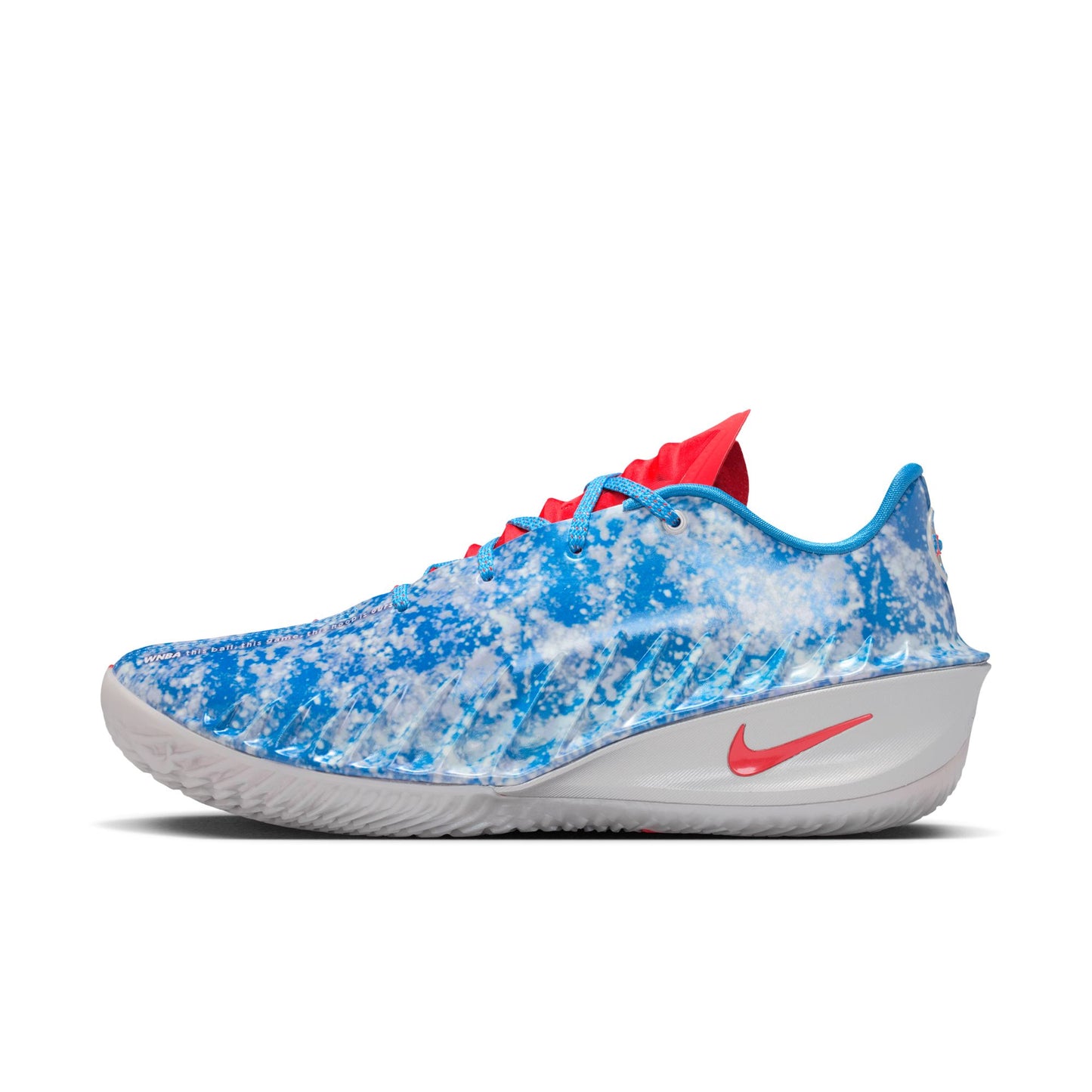 Nike G.T. Cut 4 "WNBA 30th" Color: LT PHOTO BLUE/ACTION RED-METALLIC SILVER Style: II7530-400
