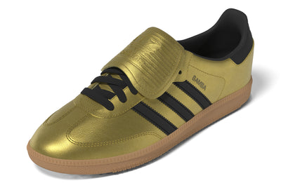 Women's adidas Samba LT Gold Metallic/Core Black/Gum 3 JH5708