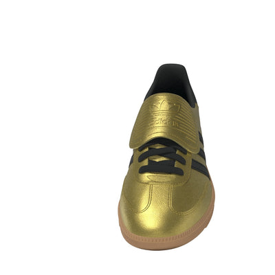 Women's adidas Samba LT Gold Metallic/Core Black/Gum 3 JH5708