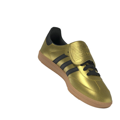 Women's adidas Samba LT Gold Metallic/Core Black/Gum 3 JH5708
