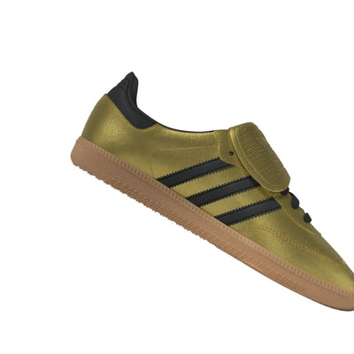 Women's adidas Samba LT Gold Metallic/Core Black/Gum 3 JH5708