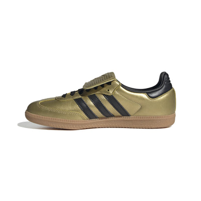 Women's adidas Samba LT Gold Metallic/Core Black/Gum 3 JH5708