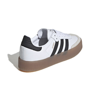 Women's adidas Sambae Ftwr White/Core Black/Gold Metallic JI1349