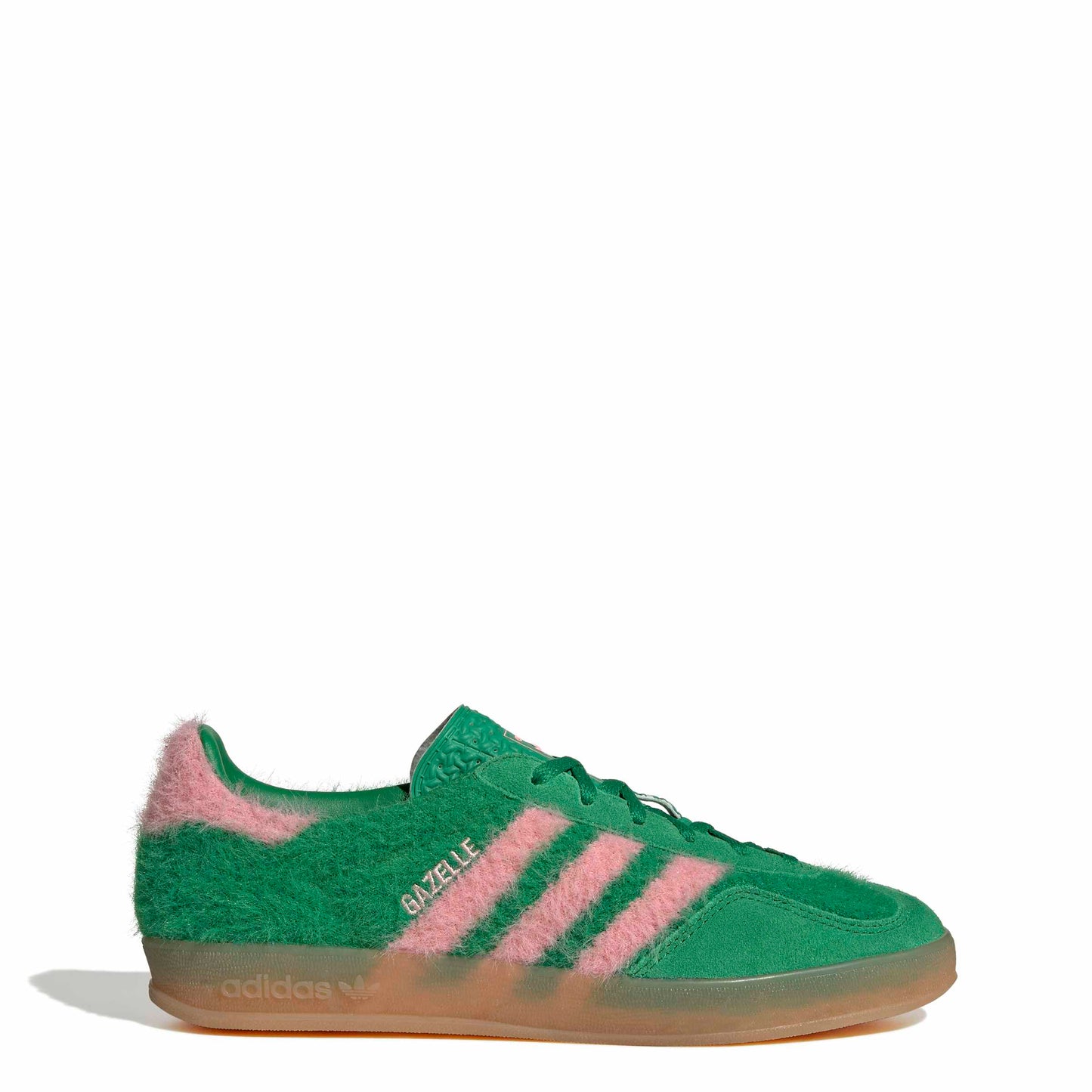 ADIDAS GAZELLE INDOOR W GREEN/GLOPNK/GUM3 JP8342