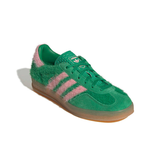 ADIDAS GAZELLE INDOOR WOMEN GREEN/GLOPNK/GUM3 JP8342