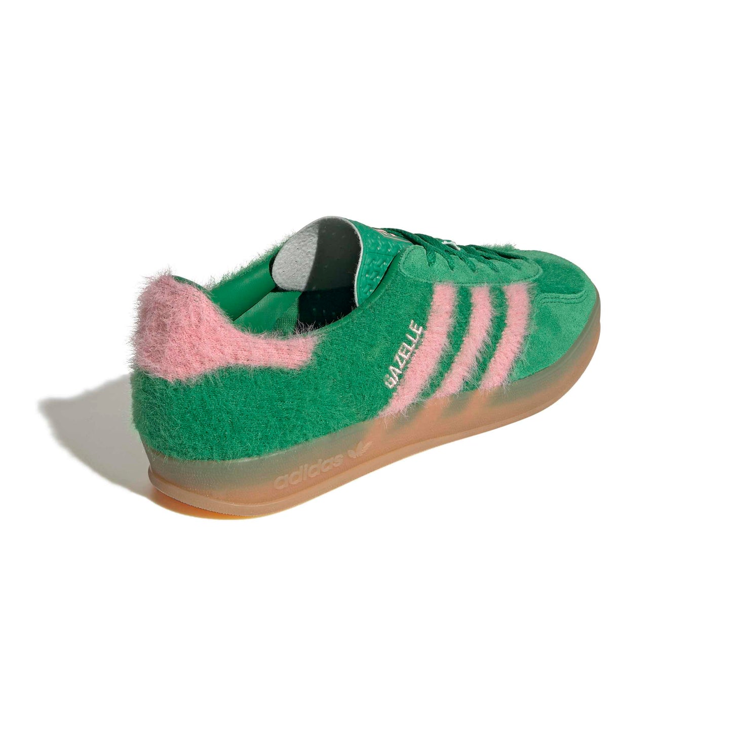 ADIDAS GAZELLE INDOOR WOMEN GREEN/GLOPNK/GUM3 JP8342