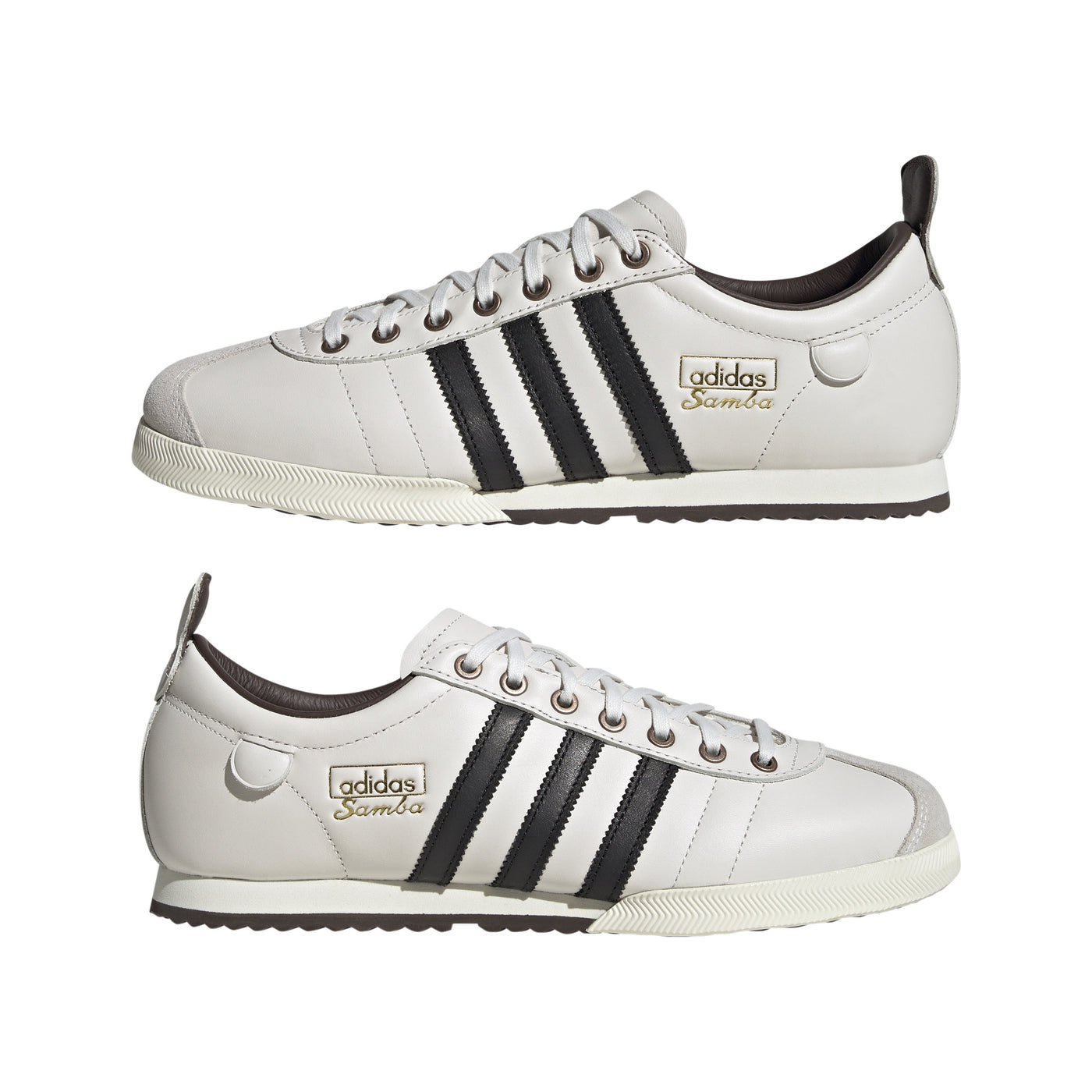 adidas Samba 62 Cloud White/Core Black/Brown JQ5104