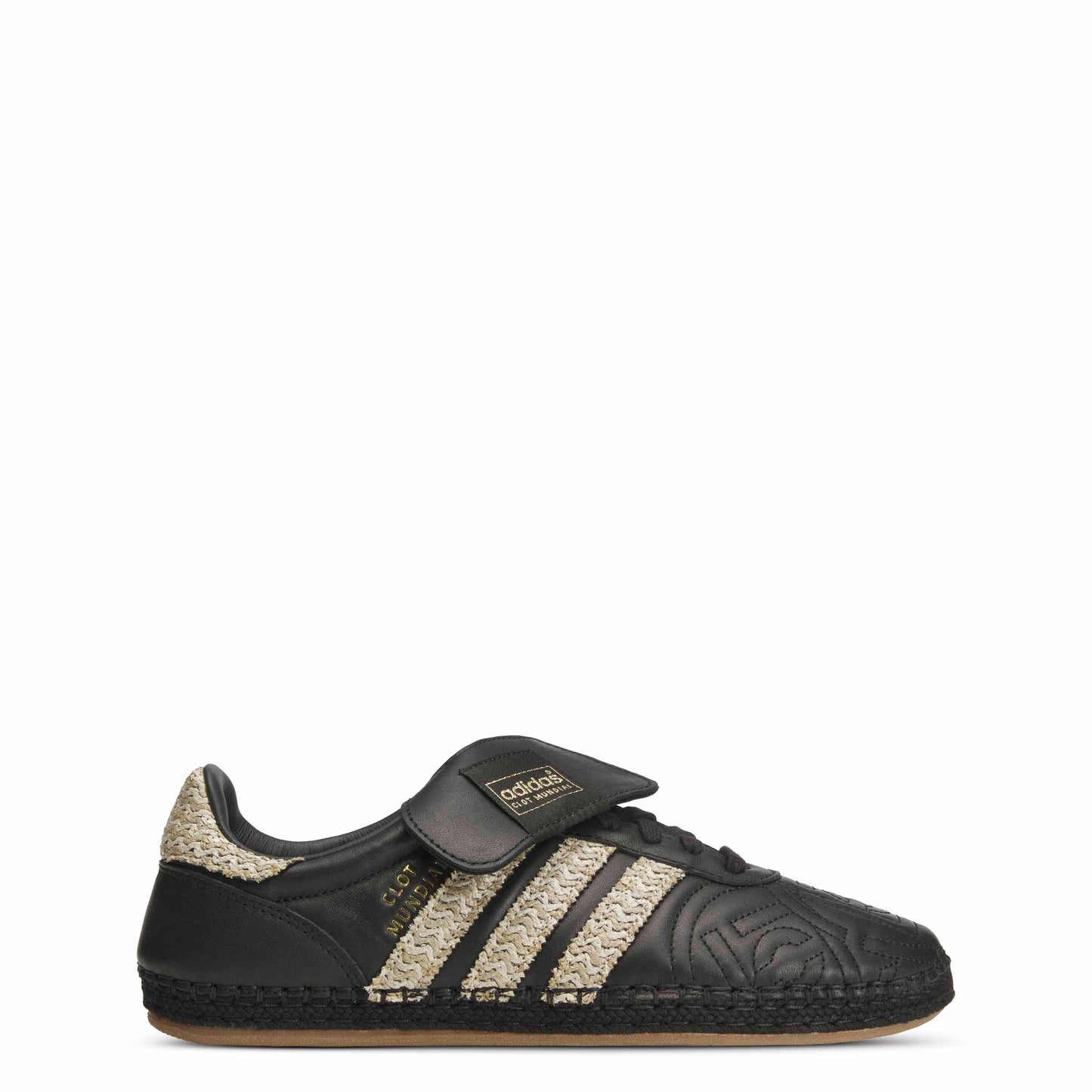 Adidas CLOT Mundial by EDC Unisex Shoes Color: Core Black/Hemp/Core Black Style: JQ6823