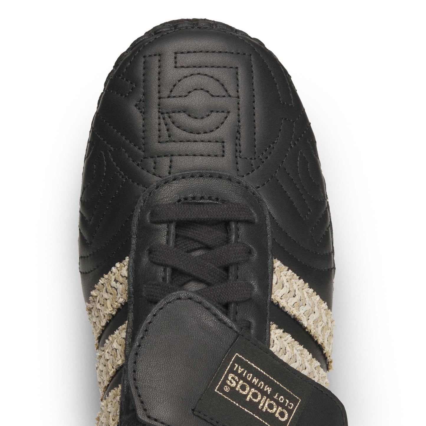 Adidas CLOT Mundial by EDC Unisex Shoes Color: Core Black/Hemp/Core Black Style: JQ6823