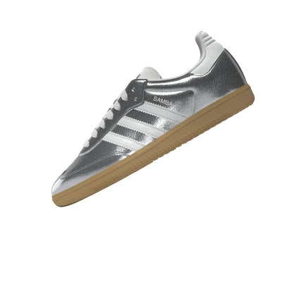 WOMENS ADIDAS SAMBA OG W SILVMT/FTWWHT/CWHITE JR0035