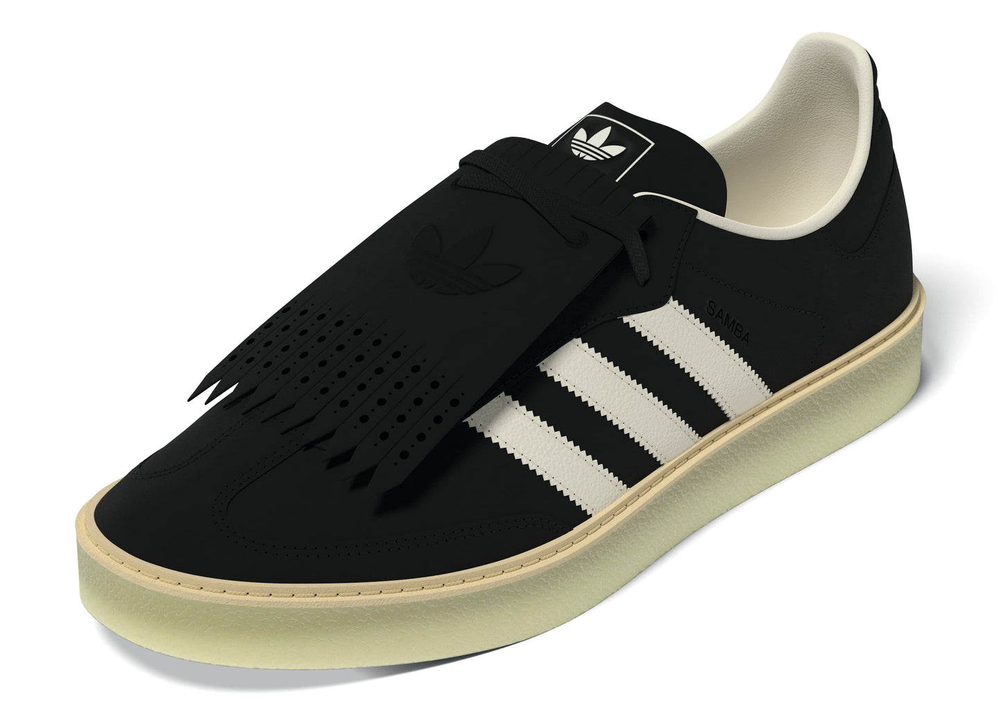 ADIDAS SAMBA LUX CBLACK/OWHITE/CBLACK JR0904