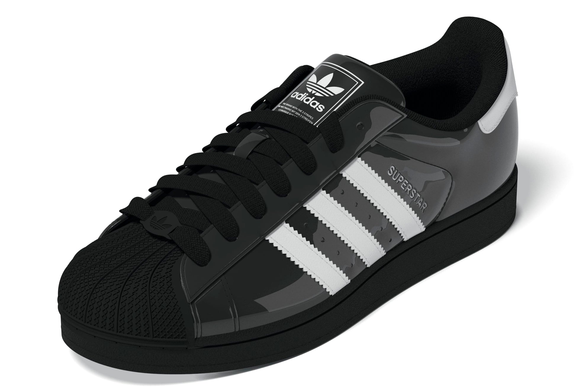 ADIDAS SUPERSTAR II CBLACK/FTWWHT/CBLACK JR7313 Shoe Gallery Inc ADIDAS SUPERSTAR II CBLACK/FTWWHT/CBLACK JR7313 Shoe Gallery Inc