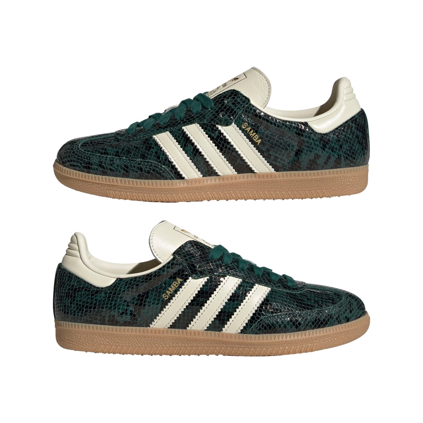 ADIDAS SAMBA OG Women's CREWHT/CREWHT/CGREEN JR8848