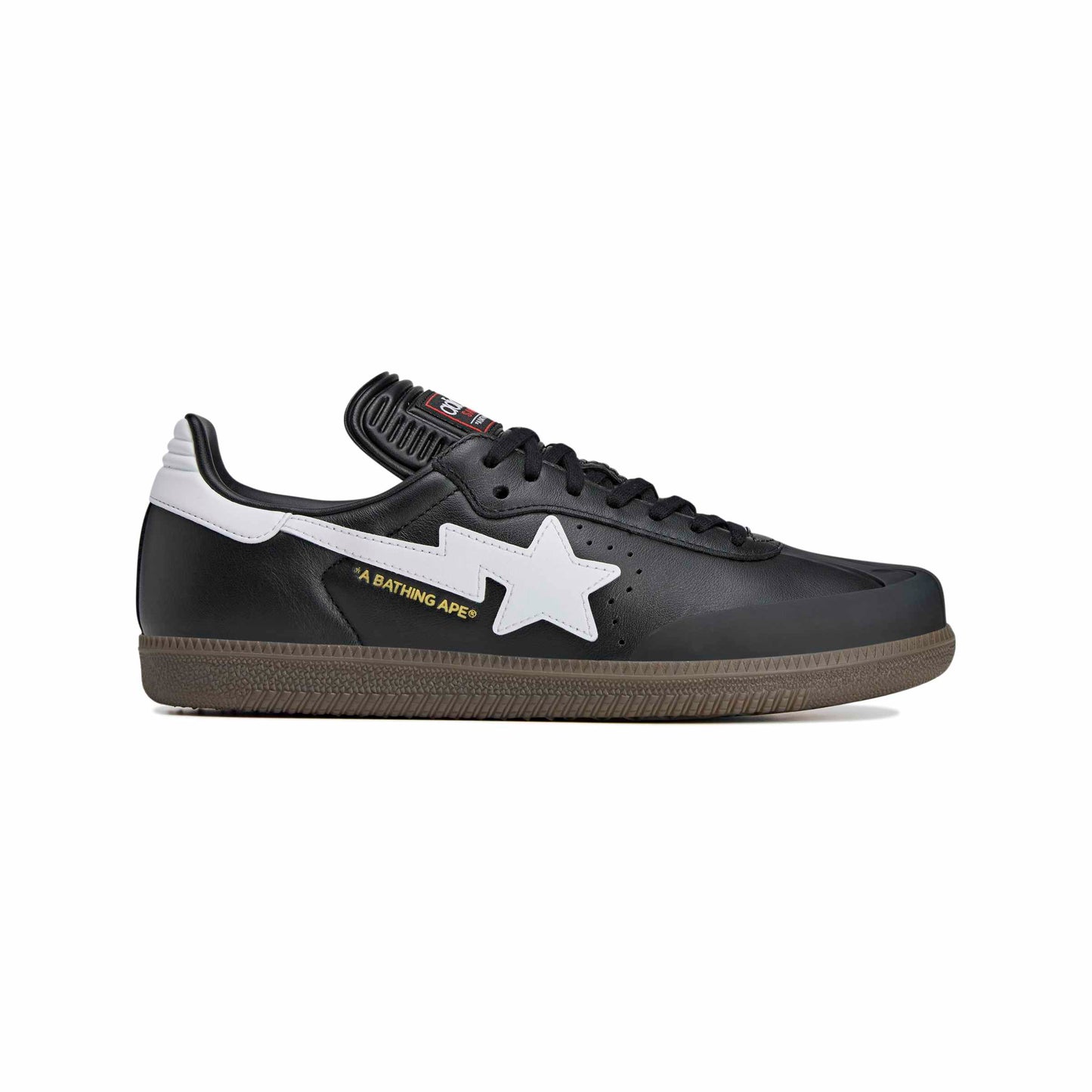 ADIDAS SAMBA BAPE CBLACK/FTWWHT/GUM5 JR9246