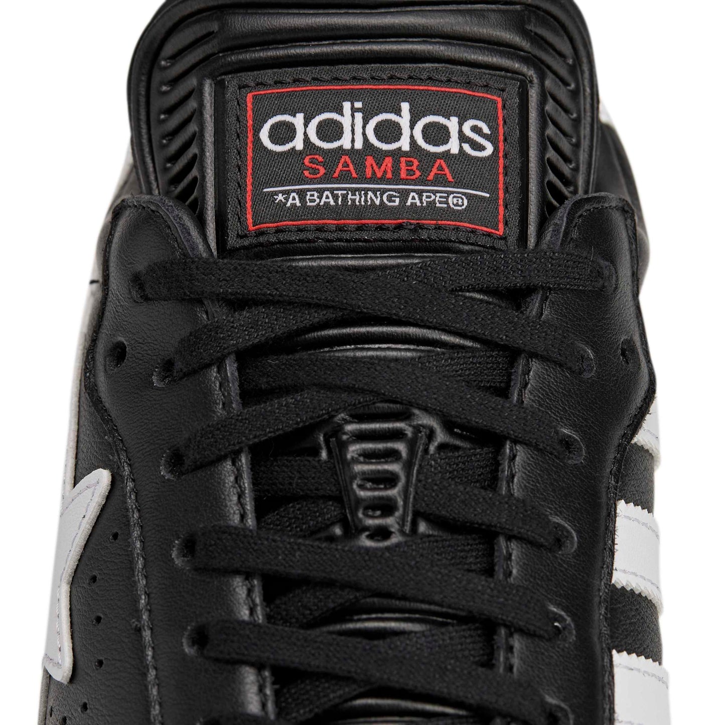 ADIDAS SAMBA BAPE CBLACK/FTWWHT/GUM5 JR9246