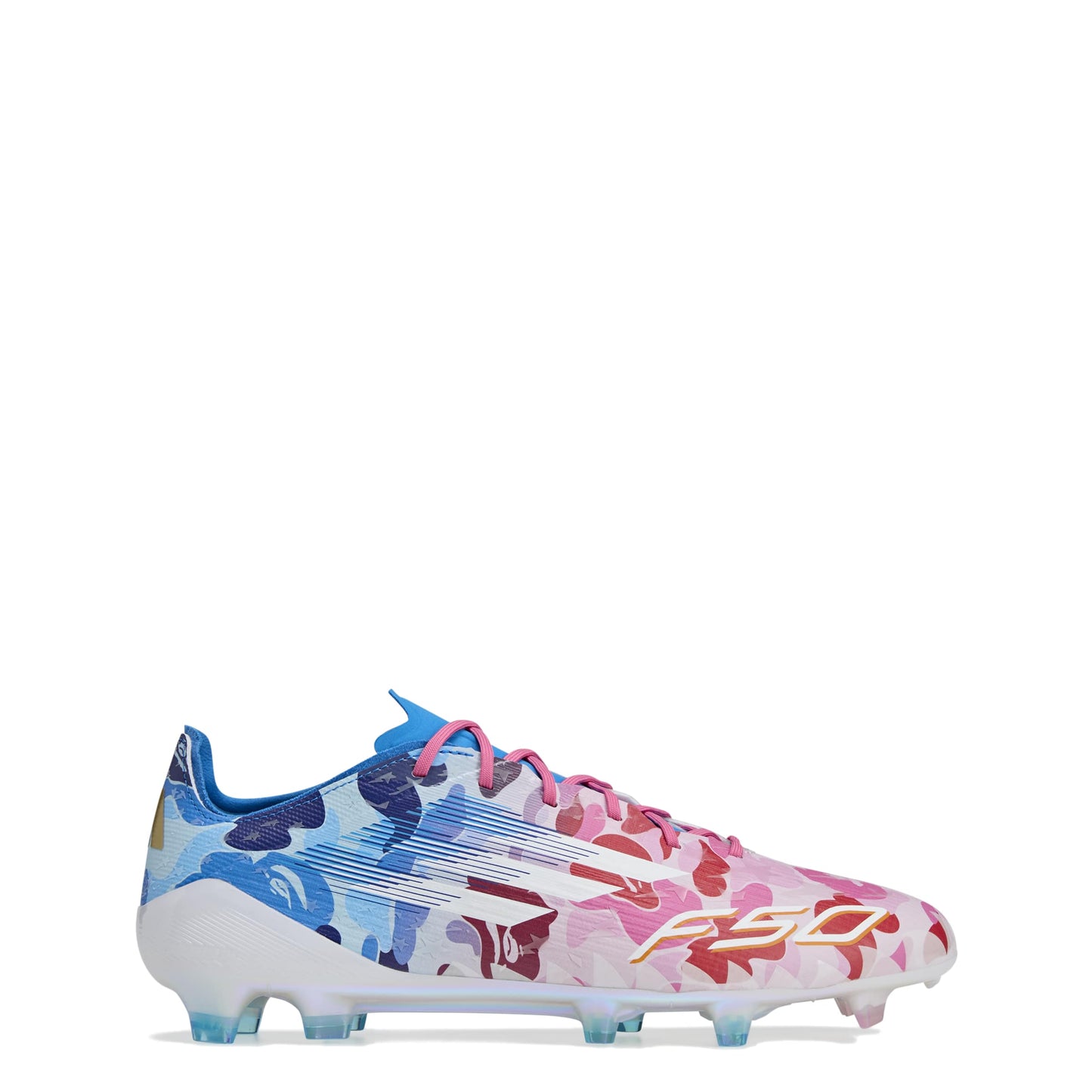 ADIDAS F50 ELITE FG BAPE CLPINK/FTWWHT/ICEBLU JS0573