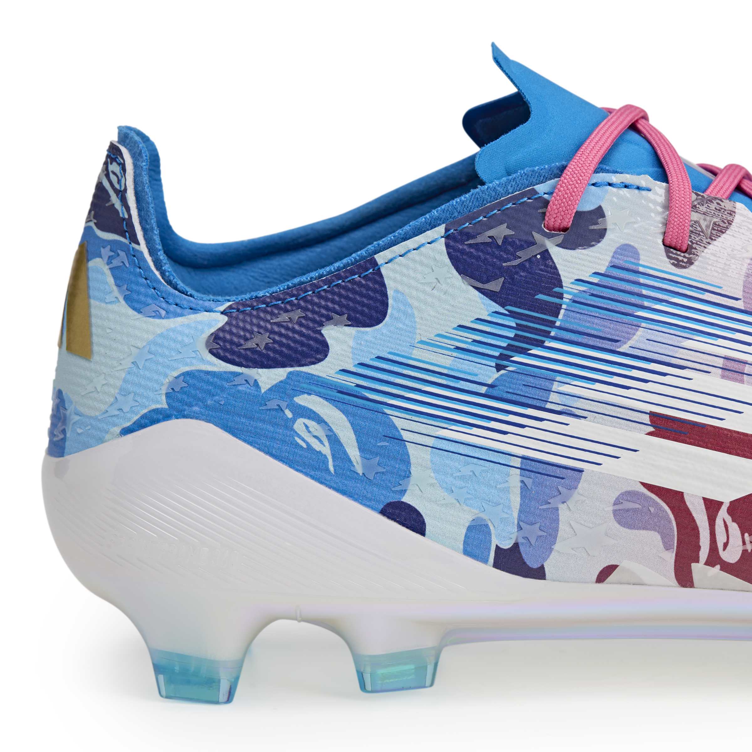 ADIDAS F50 ELITE FG BAPE CLPINK/FTWWHT/ICEBLU JS0573 – Shoe