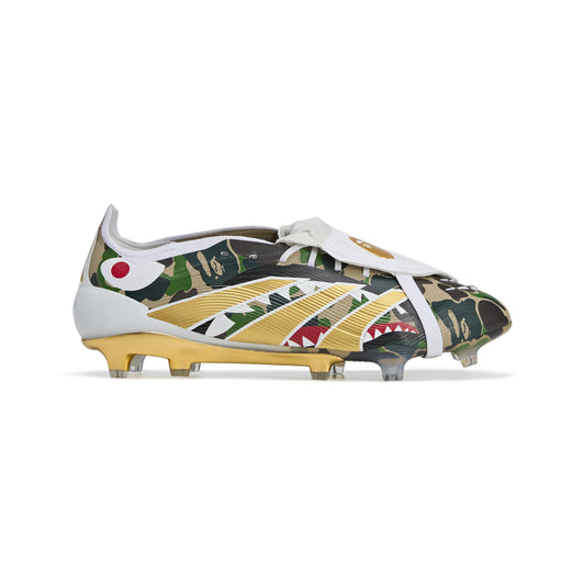 ADIDAS PREDATOR ELITE FT FG BAPE HEMP/GOLDMT/FTWWHT JS3104