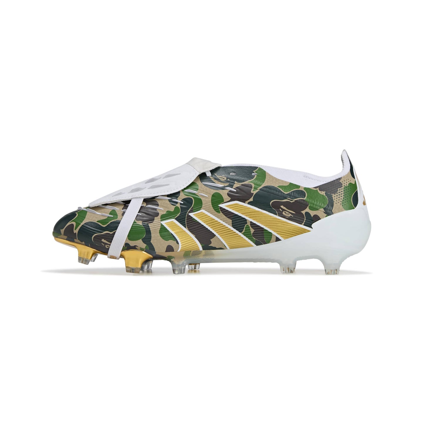 ADIDAS PREDATOR ELITE FT FG BAPE HEMP/GOLDMT/FTWWHT JS3104