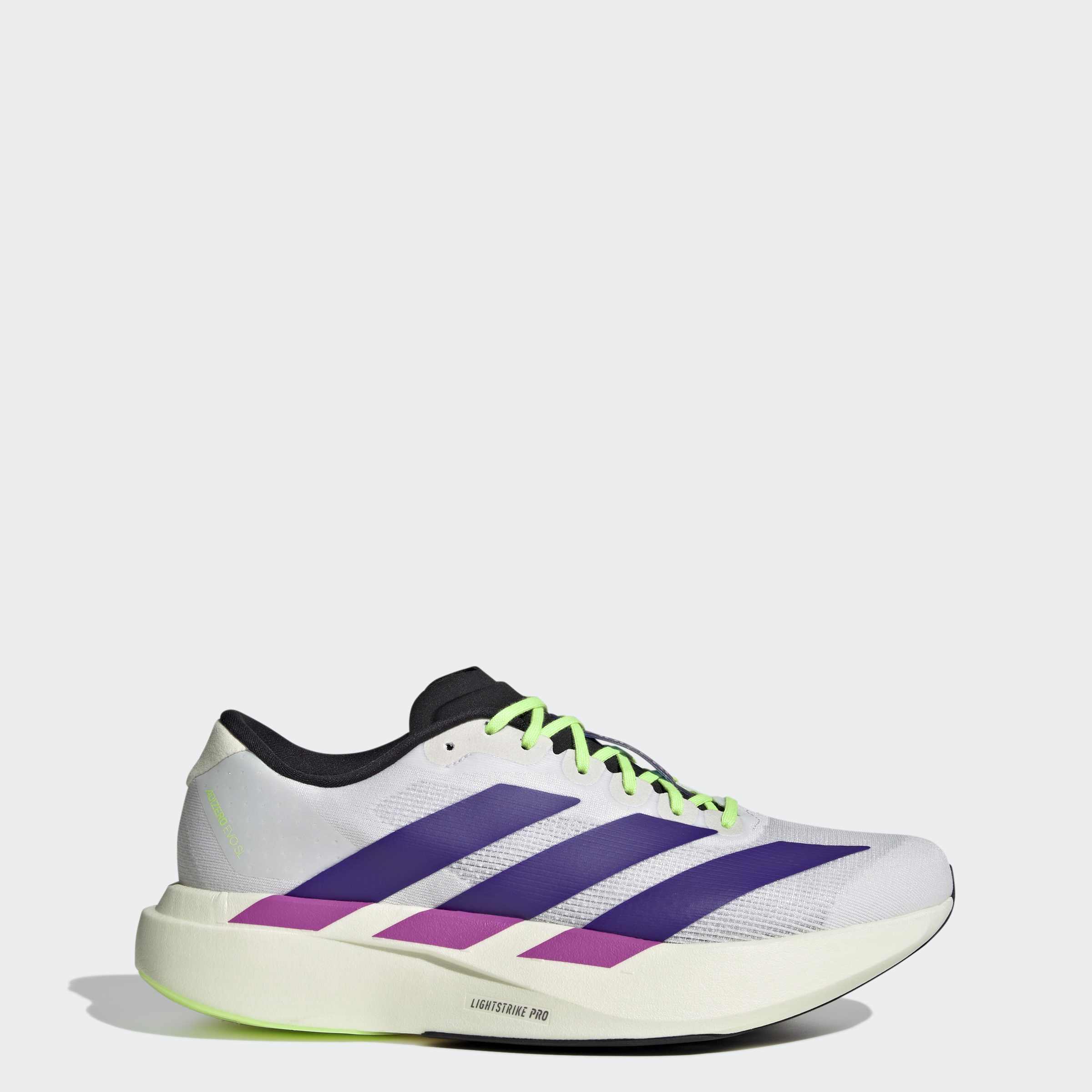 その他 adidas Adizero EVO SL M ADIDAS adizero Evo SL M FTWWHT/CPURLP/LIMBUR JS4495 – Shoe