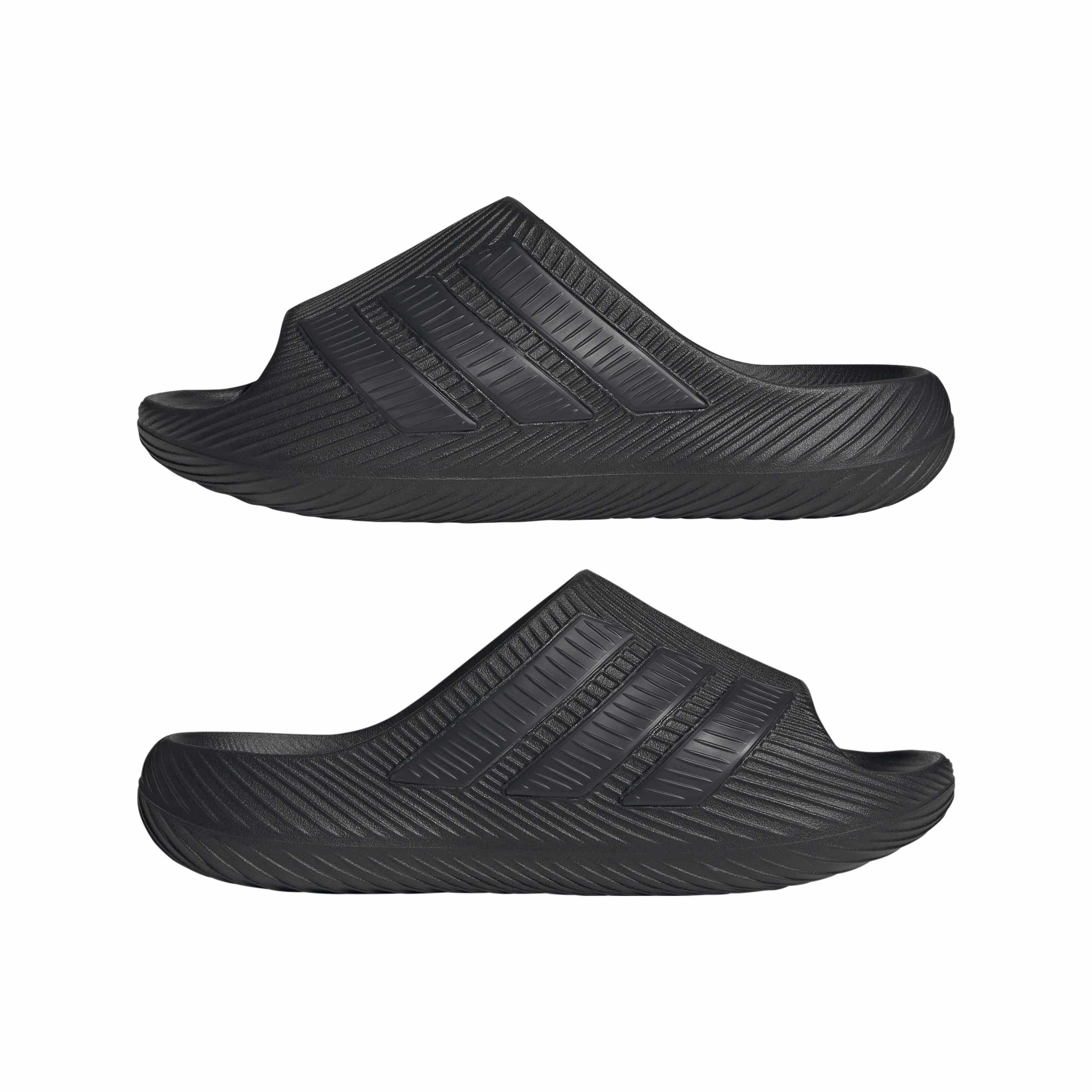 シューズ(男性用) CLUBHAUS My Own SlideSandals - Black ADIDAS PURECHILL SLIDE CBLACK/CARBON/CARBON KI0055 – Shoe Gallery Inc