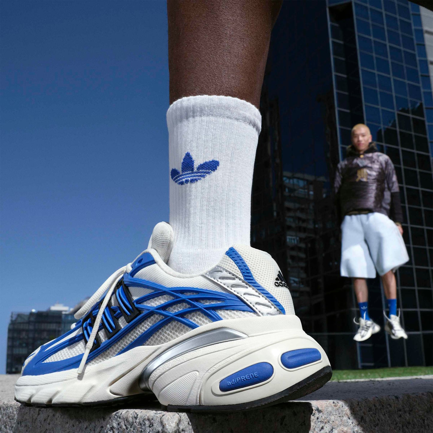 adidas Adistar XLG 2.0 Shoes Color: Hi-Res Blue/Core Black/Off White Style: KI4505