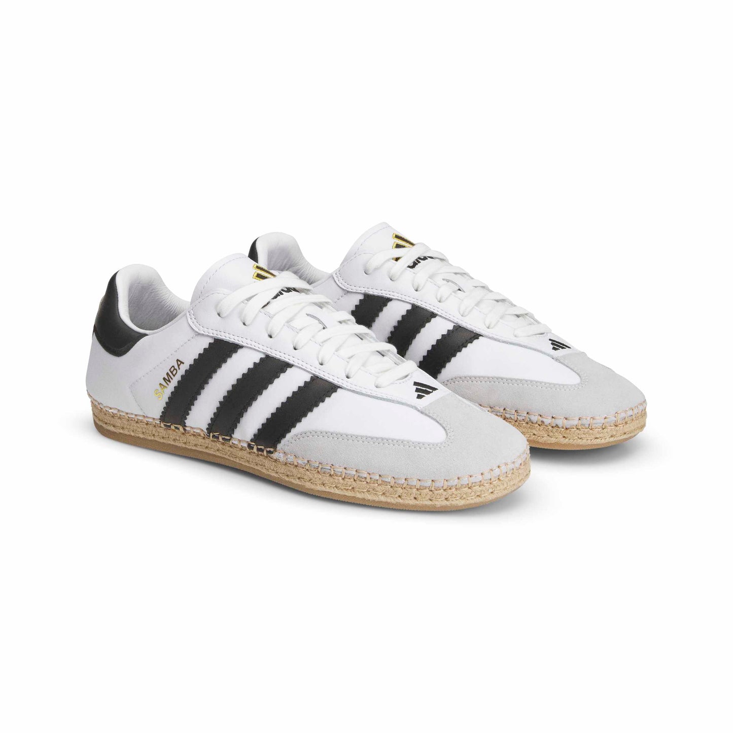 Adidas CLOT Samba Espadrille by EDC Unisex Shoes Color: Footwear White/Core Black/Footwear White Style: KJ0274