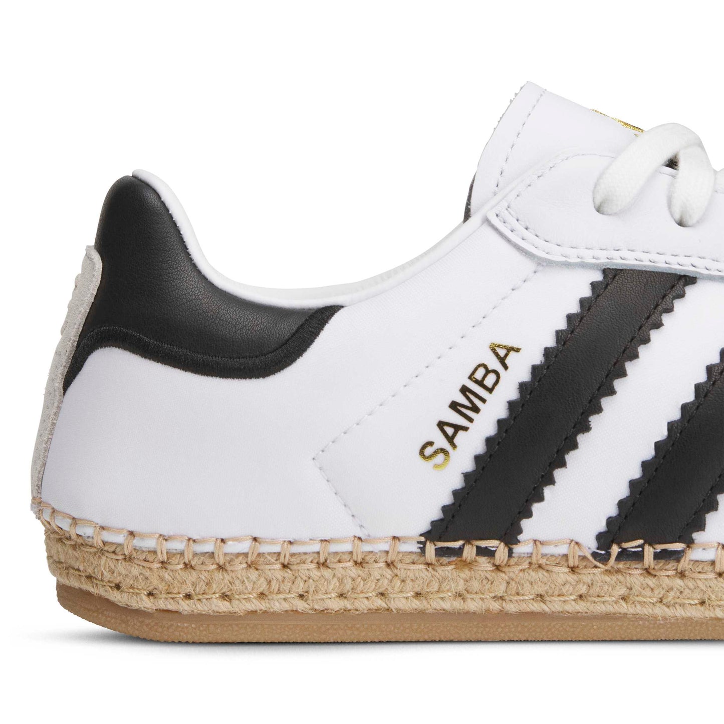 Adidas CLOT Samba Espadrille by EDC Unisex Shoes Color: Footwear White/Core Black/Footwear White Style: KJ0274