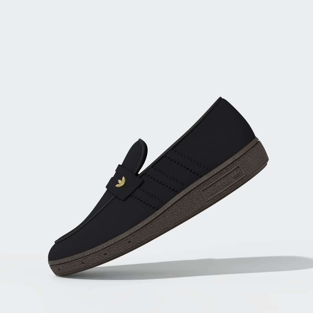 adidas Handball Spezial Loafer Shoes Color: CBLACK/CBLACK/GUM5 Style: KJ0641