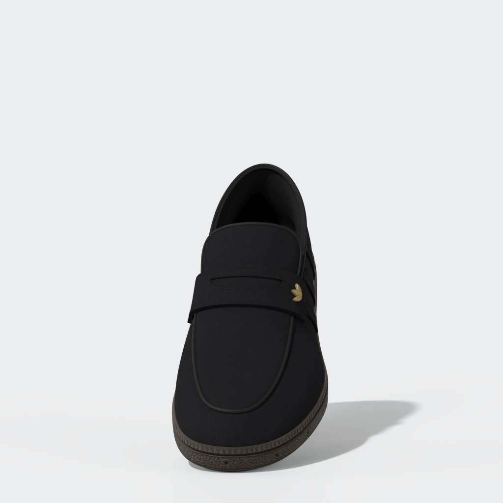 adidas Handball Spezial Loafer Shoes Color: CBLACK/CBLACK/GUM5 Style: KJ0641