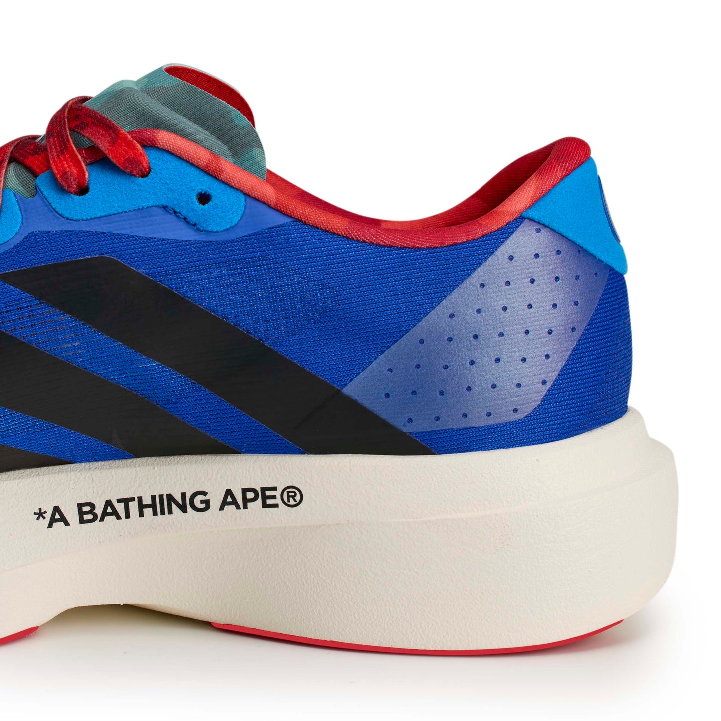 Adidas Adizero Evo SL BAPE Color: POBLUE/CGREEN/OWHITE Style: KJ5749