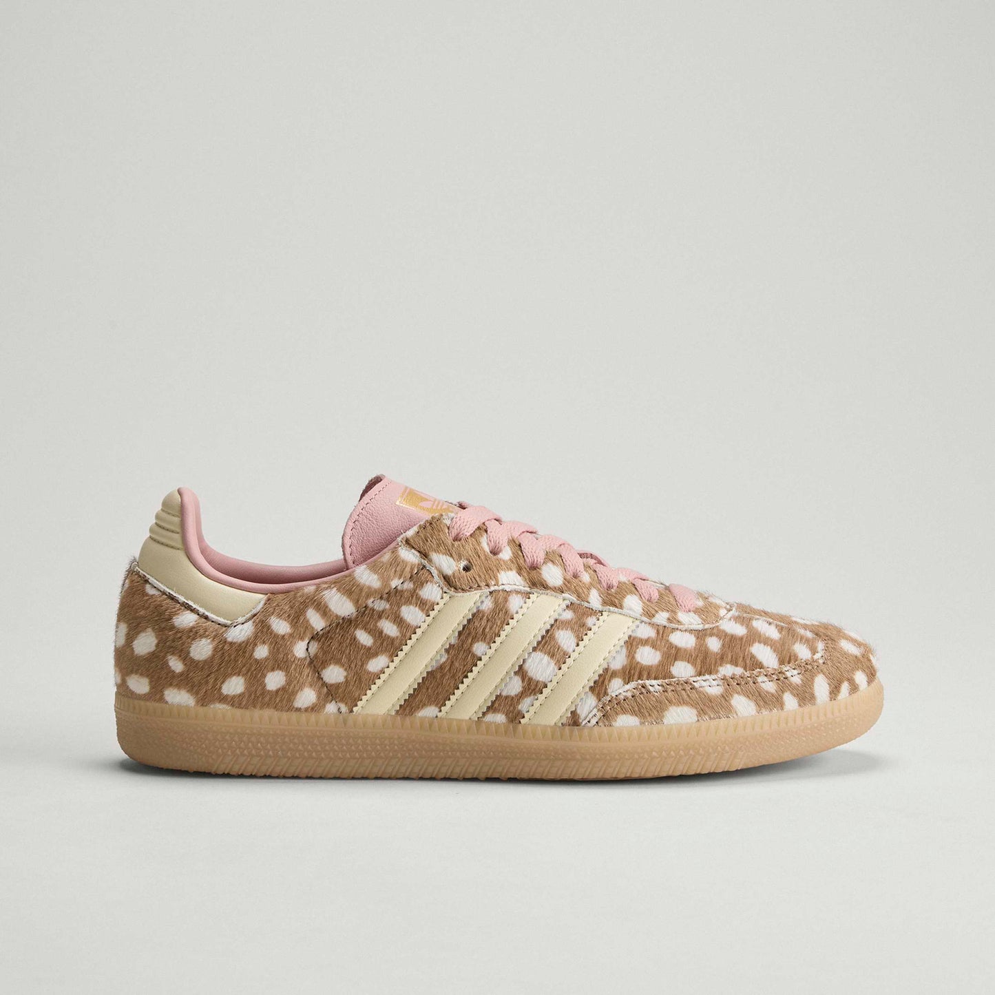 adidas Samba OG Women's Shoes Color: Brown Desert/Warm Vanilla/Wonder Mauve Style: KJ7447